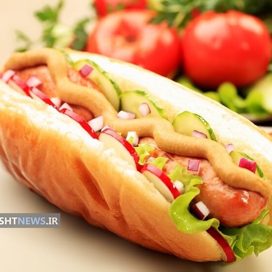 هات داگ ساده 